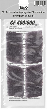 Губка Tetratec c углем CF 400/600 плюс 2 шт.