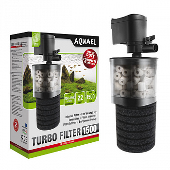 Внутренний фильтр AQUAEL TURBO FILTER 1500 для аквариума 250 - 350 л (1500 л/ч, 22 Вт, h = 160 см)