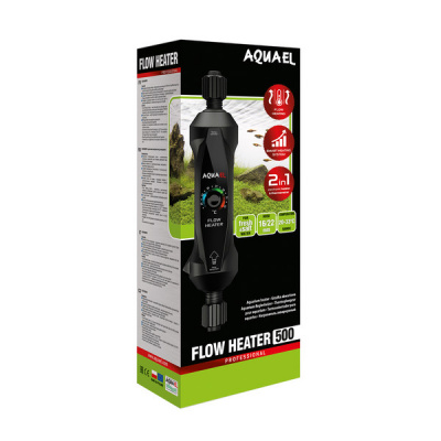 Нагреватель AQUAEL FLOW HEATER 500W для аквариума 300 - 1000 л, проточный (пластиковый, регулируемый (5) Нагреватель AQUAEL FLOW HEATER 500W для аквариума 300 - 1000 л, проточный (пластиковый, регулируемый (5)